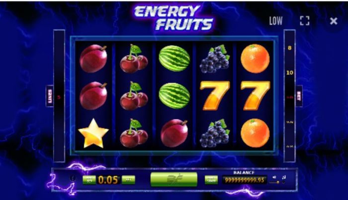 energy fruits gra hazardowa