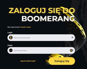 Boomerang Casino logowanie
