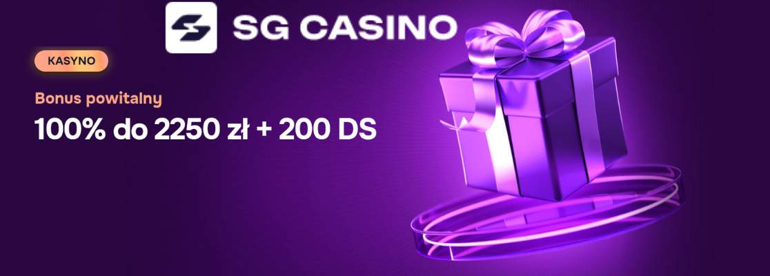 SG Casino bonus powitalny